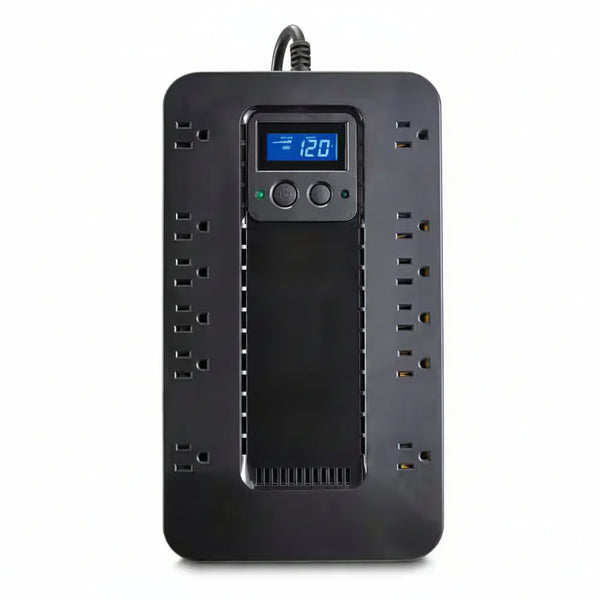 850VA 120-Volt 12-Outlet UPS Battery Backup