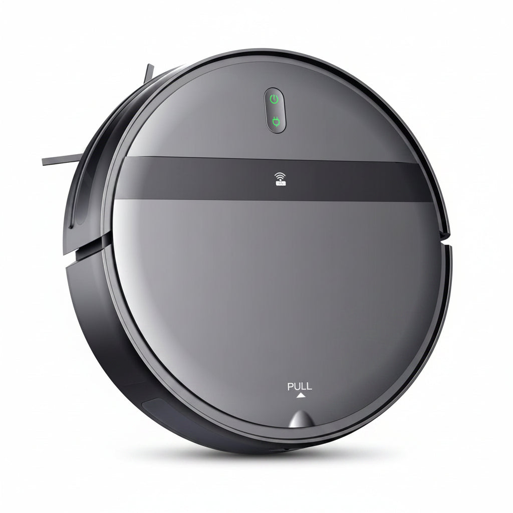 Robot Vacuum Mop Combo, Wifi/App/Alexa, 2-In-1 Robot Vacuum and Mop Combo, Robotic Vacuum Cleaner, Self-Charging, Quiet, Tangle-Free Suction Robot Vacuum Cleaner for Pet Hair/Carpet/Hard Floor