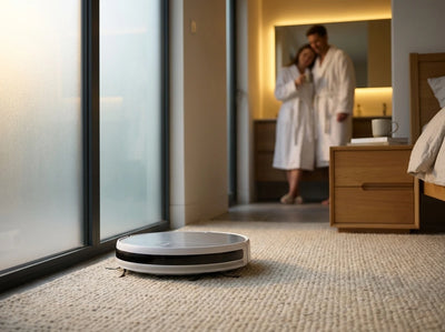 Customer photo of Robot Vacuum and Mop Combo, 2 in 1 Robotic Vacuum Cleaner with Schedule, App/Alexa/Voice Control, Slim 2.87", Self-Charging, Strong Suction & Long Runtime, Ideal for Hard Floor, Pet Hair, Carpet