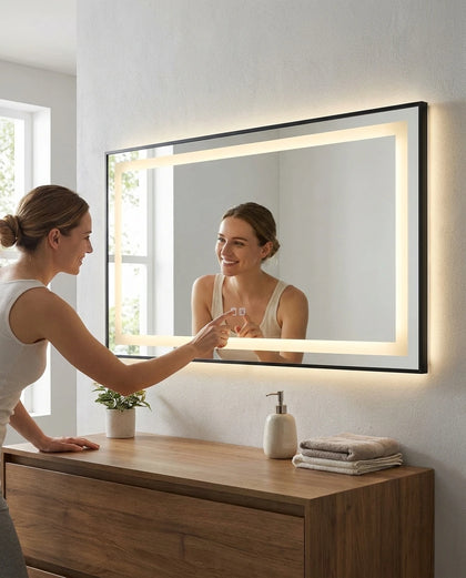 Lifestyle photo for the Smart Mirrors collection