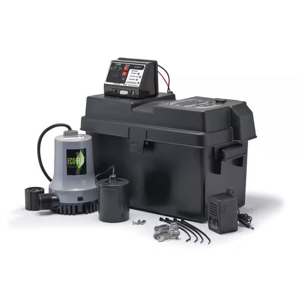 Battery Backup System Built to Protect Electronics, 1000VA/500W Power, LCD Display, Voltage Regulation