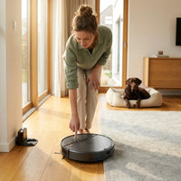 Robot Vacuum and Mop Combo Built to Clean Multiple Surfaces, 2-in-1 Design, Pet Hair Removal, App Control — Lifestyle